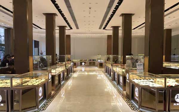 高端珠寶飾品展柜色彩搭配是關(guān)鍵！