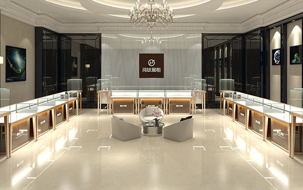 鴻鈦鋼化玻璃珠寶展柜，用心挑選每家原材料采購(gòu)商