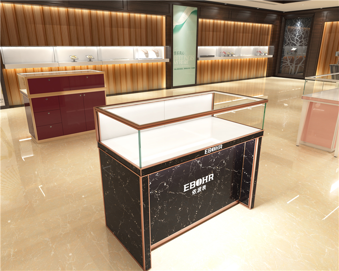 珠寶首飾展示柜臺(tái)L款-01