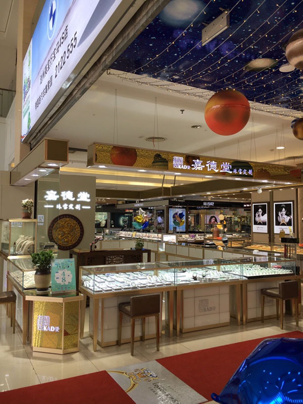 珠寶展示柜，玉器翡翠玻璃展示柜