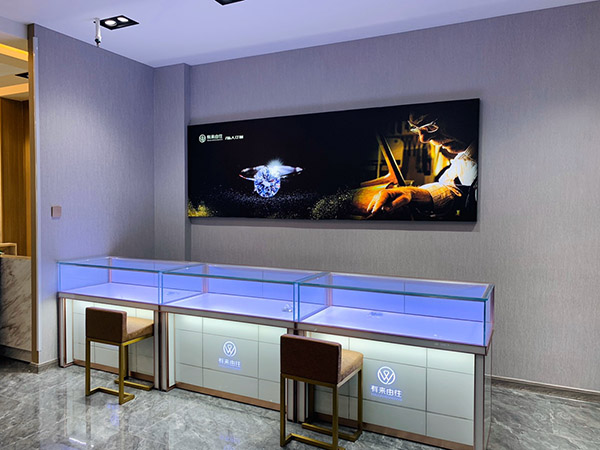 珠寶展示柜設(shè)計,玻璃珠寶展示柜